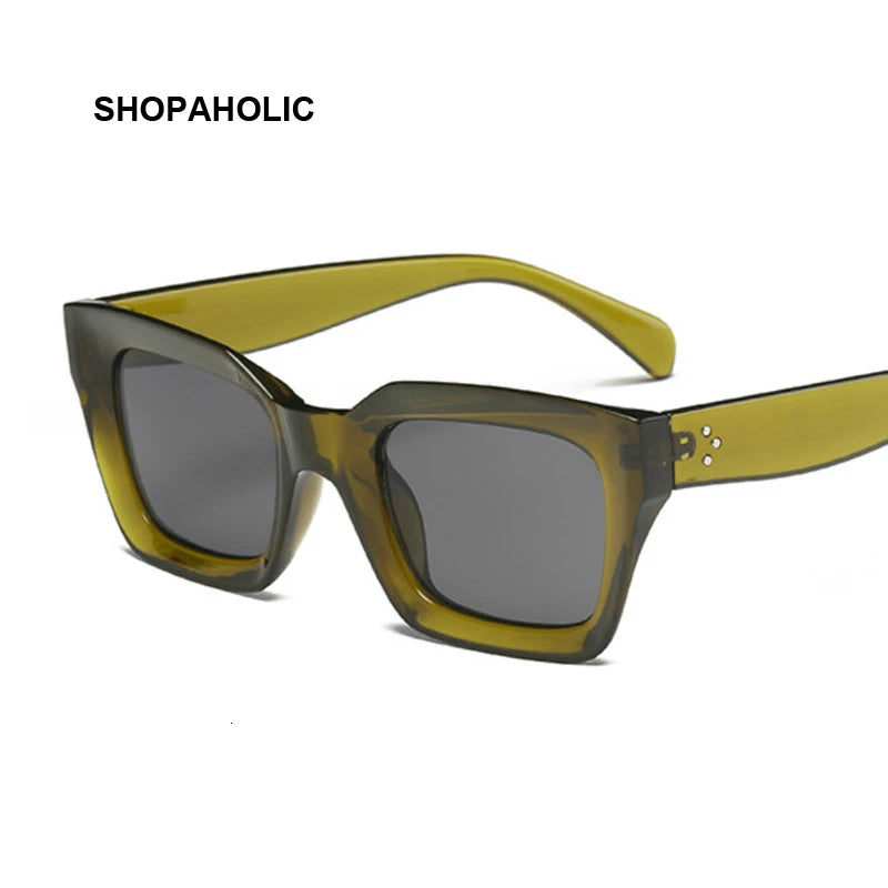 Shopaholic™ Mirror Square Sunglasses - Top Elysian