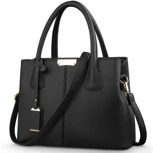 Modern Muse™ Soft PU Leather Tote Bag - Top Elysian