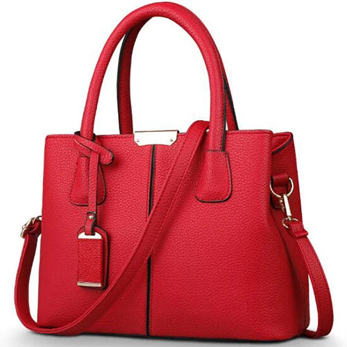 Modern Muse™ Soft PU Leather Tote Bag - Top Elysian