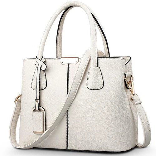 Modern Muse™ Soft PU Leather Tote Bag - Top Elysian