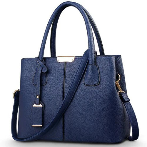 Modern Muse™ Soft PU Leather Tote Bag - Top Elysian