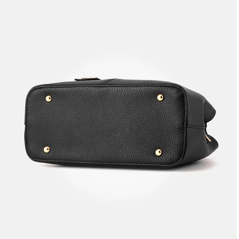 Modern Muse™ Soft PU Leather Tote Bag - Top Elysian