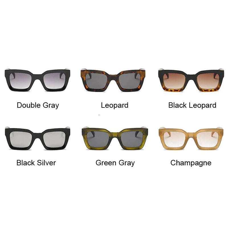 Shopaholic™ Mirror Square Sunglasses - Top Elysian