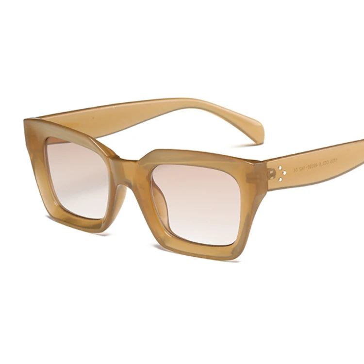 Shopaholic™ Mirror Square Sunglasses - Top Elysian