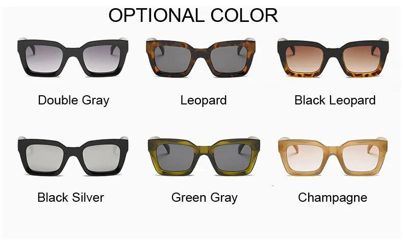 Shopaholic™ Mirror Square Sunglasses - Top Elysian