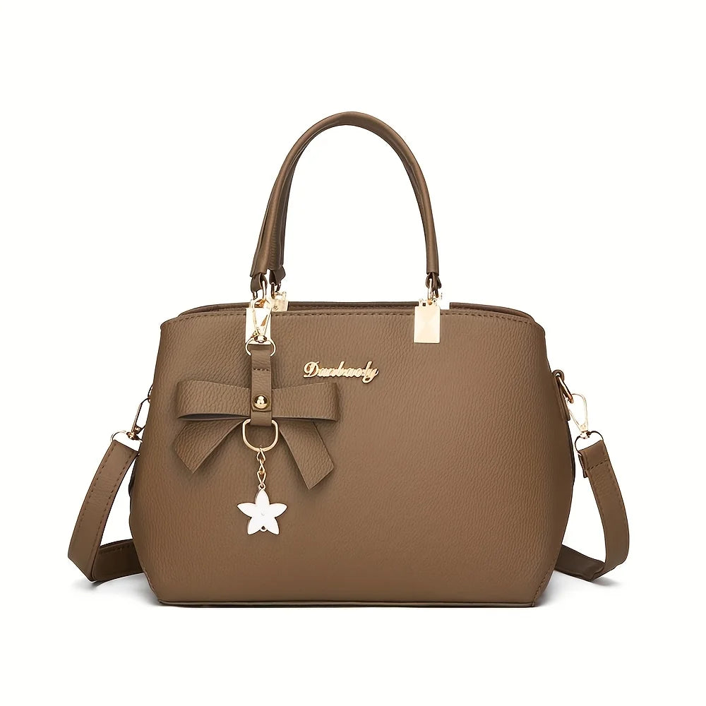Belle Mode™ Bowknot Shoulder Tote Bag - Top Elysian