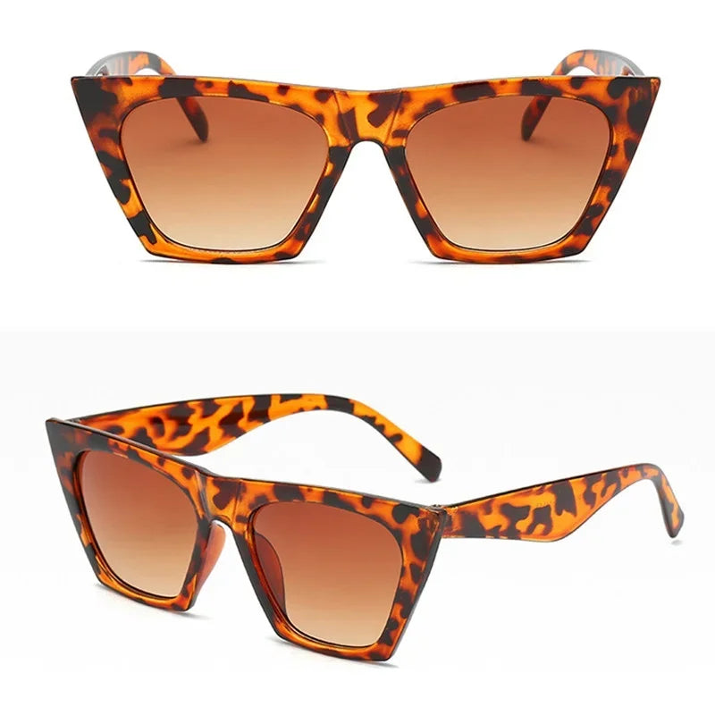 Iconic Edge™ Square Cat-Eye Sunglasses - Top Elysian