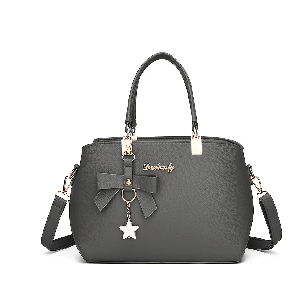 Belle Mode™ Bowknot Shoulder Tote Bag - Top Elysian