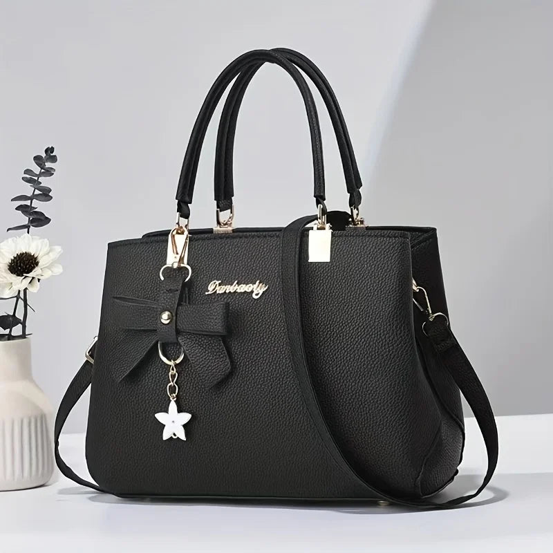 Belle Mode™ Bowknot Shoulder Tote Bag - Top Elysian