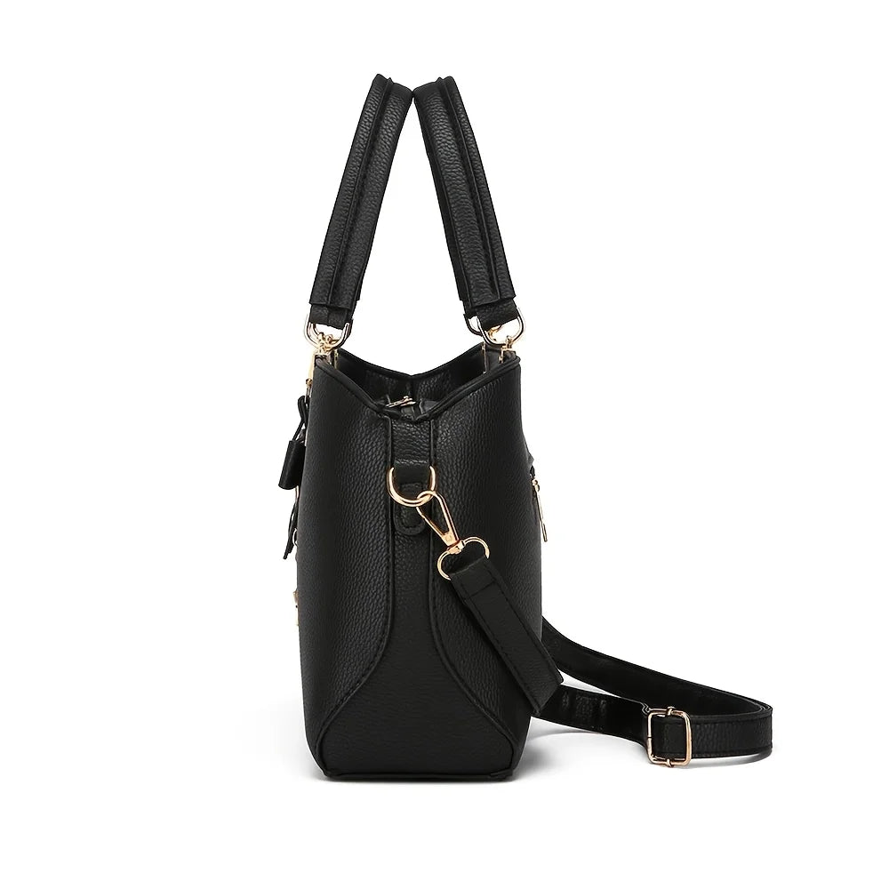 Belle Mode™ Bowknot Shoulder Tote Bag - Top Elysian