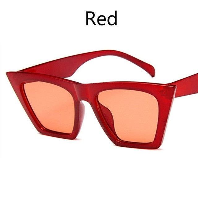 Iconic Edge™ Square Cat-Eye Sunglasses - Top Elysian