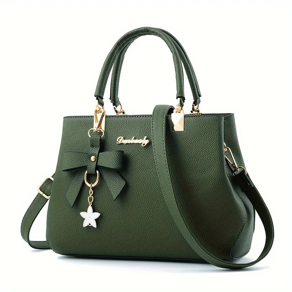 Belle Mode™ Bowknot Shoulder Tote Bag - Top Elysian
