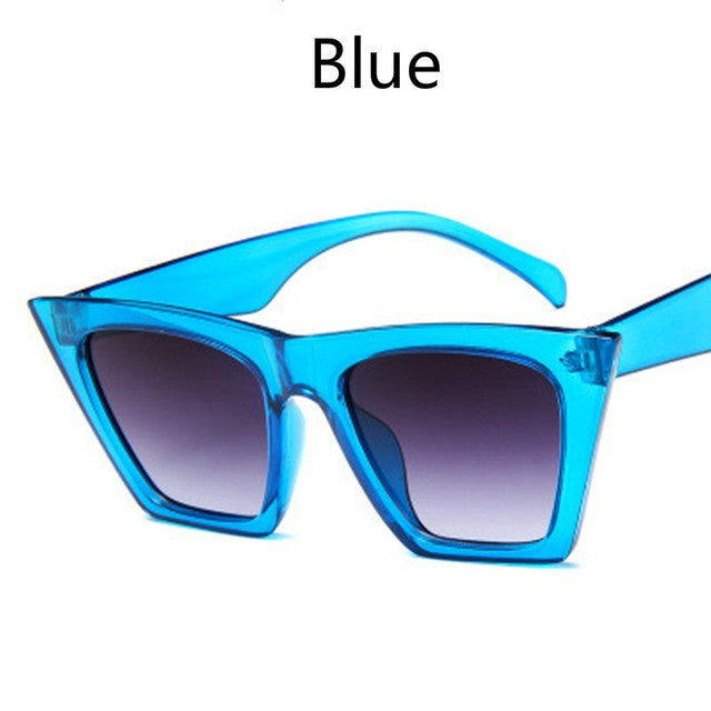 Iconic Edge™ Square Cat-Eye Sunglasses - Top Elysian