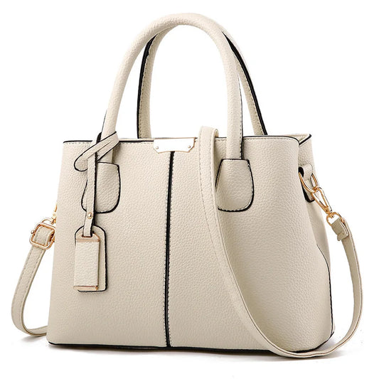 Modern Muse™ Soft PU Leather Tote Bag - Top Elysian