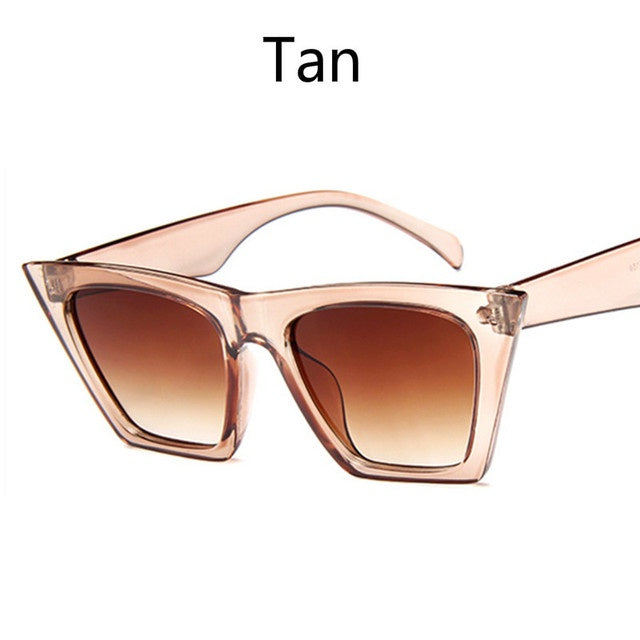 Iconic Edge™ Square Cat-Eye Sunglasses - Top Elysian