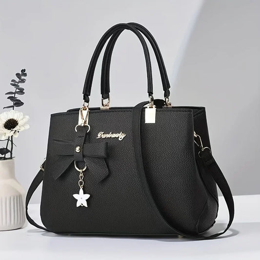 Belle Mode™ Bowknot Shoulder Tote Bag - Top Elysian