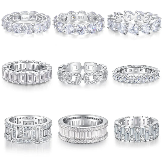 Serapha™ Sapphire Cocktail Ring – 925 Sterling Silver - Top Elysian