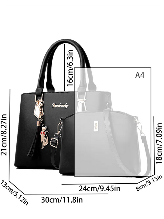 Modéline™ Luxe Satchel Bag - Top Elysian