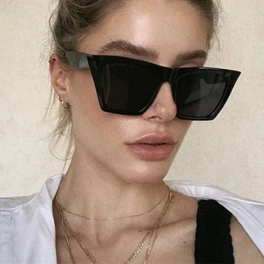 Iconic Edge™ Square Cat-Eye Sunglasses - Top Elysian