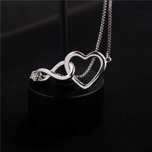 Amoura™ Heart Crystal Bracelet – 925 Sterling Silver - Top Elysian